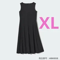 ユニクロ　ウルトラストレッチエアリズムワンピース　ノースリーブ　丈短め　XL