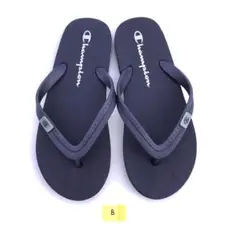24cm/24.5cm ネイビー Champion ビーチサンダル B