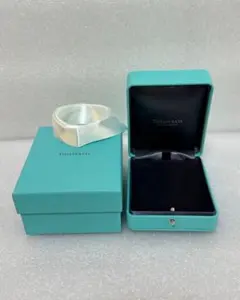 現行品Tiffanyティファニー　リングケース　セット 新型】Tiffany リング用 2個セット 空箱 ティファニー 指輪用 空箱