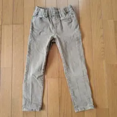 ユニクロ　キッズ　ウルトラストレッチレギンスパンツ　120 ベージュ