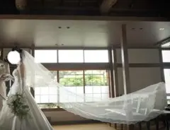 タカミブライダル ロングベール　3m