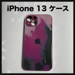 開封のみ★ iPhone 1３ケース　グラデーションペイント風デザインのサムネイル