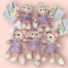 ディズニー ぬいぐるみバッジ リーナベル ワンダフルフレンドシップ