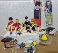 ハイキュー!! フィギュアとグッズセット