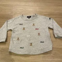 【美品】プティマイン　ポロ　カットソー 100