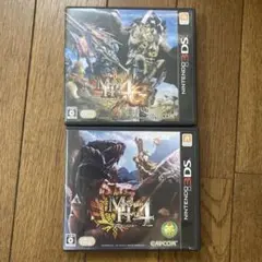 モンスターハンター4G & 4 セット