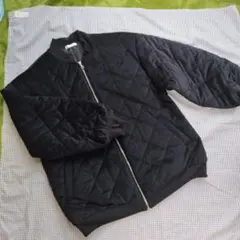 キルティング　ジャンパーブルゾン　L