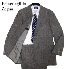 Ermenegildo Zegna 高級スーツ上下 セットアップ グレンチェック