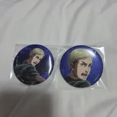 進撃の巨人　戦う背中 ver 第2段　缶バッジ　エルヴィンのサムネイル