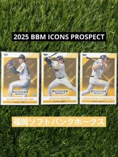 福岡ソフトバンクホークス 2025 BBM ICONS PROSPECT