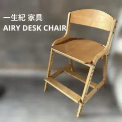 美品　一生紀 エアリー AIRY DESK CHAIR 学習椅子