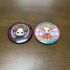 ゴールデンボンバー　樽美酒研二　缶バッジ