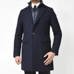 新品未使用◎国内正規品◎HERNO ライナー付きチェスターコート 48 M Lのサムネイル