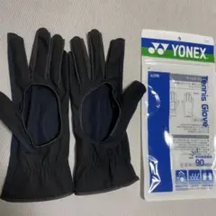 YONEX テニス　グローブ Lサイズ　AC298 ブラック　手袋　uvカット
