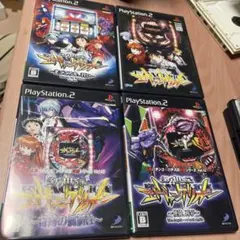ps2 パチンコ　パチスロ　エヴァンゲリオン4つ　セット