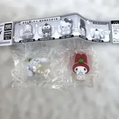 サンリオキャラクターズ　シュウマイ　シナモロール　マイメロ　2個セット　ガチャ