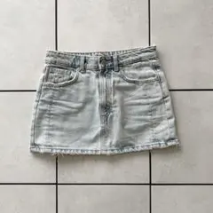 完売品 ZARA TRFデニムミニスカート xs