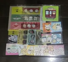 ちいかわ　ノベルティ　コースター　しおり　ステッカーのサムネイル