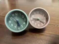 BRUNO 置時計 ミントグリーン ピンク