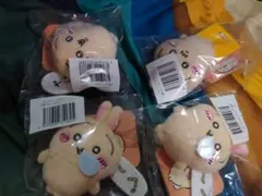 ちいかわ うさぎだらけくじ ぬいぐるみバッジ 4個セット