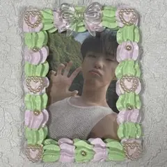 硬質ケース ホイップデコ トレカケース ハンドメイド ウィッシュコア ピンク