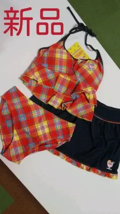 【新品タグ付 】デイジーラヴァーズ水着③点150㎝