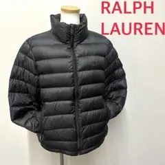 ポロラルフローレンダウンジャケット黒レディースLサイズ24時間発送
