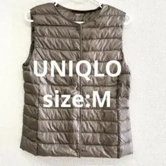【UNIQLO】ウルトラライトダウン　レディース　Mサイズ　ベージュ