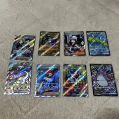 ポケモン&トレーナーズsr7枚とポケモンsar1枚のまとめ売り