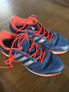 adidas bounce スニーカー ネイビー レッドのサムネイル