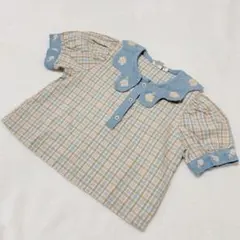 専用ページ⭐︎Apolina 刺繍入り青チェックワンピース 5-7y 専用ページ⭐︎Apolina 刺繍入り青チェックワンピース 5-7y 【公式通販】