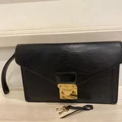 LV路易威登 Epi Noir M52612 Serie Dragonne 手拿包