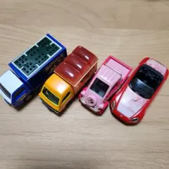 ディズニー ミニカー 4台セット　トミカ