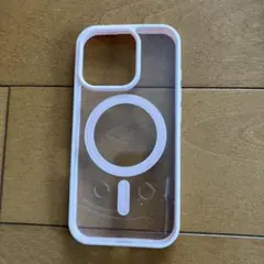 iPhone16Pro ピンククリアケース