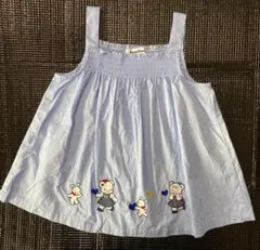 familiar ファミリア 半袖Tシャツ 90cm ボーダー プードル - メルカリ