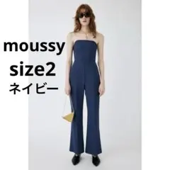 MOUSSY BARE オールインワン ネイビー　ベアトップのサムネイル