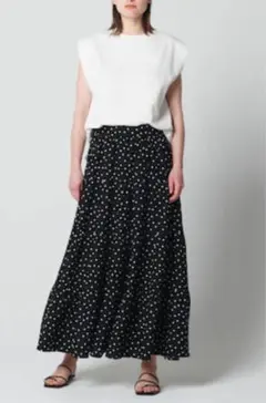 【処分価格】N.O.R.C ティアード　マキシ　スカート（新品）