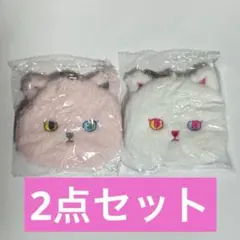 ケオラケオラ もこもこポーチ ガチャ 猫 ポーチ