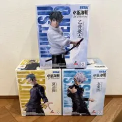 呪術廻戦　５周年記念 ラウンドワン限定　ルミナスタ　五条　夏油　乙骨　フィギュア