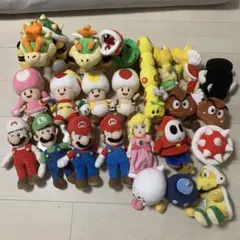 スーパーマリオ シリーズ 13体 ぬいぐるみ まとめ売り - メルカリ
