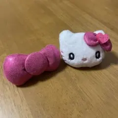 ハローキティ リボン付きぬいぐるみ 指輪 リング2023年製