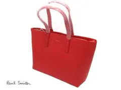 ★新品（展示品） ポールスミス トートバッグ レザー 赤 レッド マルチ 439のサムネイル