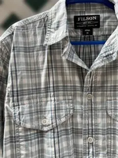 FILSON チェック柄シャツ 　コットン100％のサムネイル