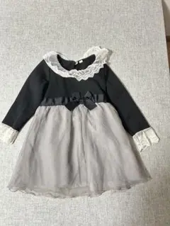 女の子　チュールワンピース　110