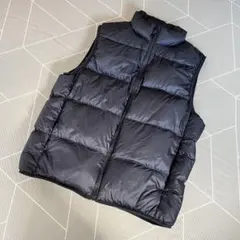 ユニクロ ウルトラライトダウンベスト M 黒 ブラック 750FP ワイドキルト