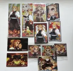 鬼滅の刃 煉獄杏寿郎 ステッカー/カードセット