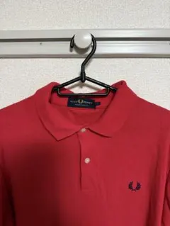古着　Fred Perry 赤 ポロシャツ