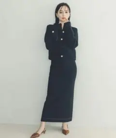 新品タグ付き⭐︎ アニュアンス　ペンシルニットスカート