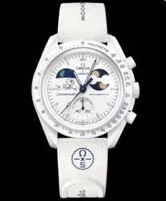 【新品】Swatch × OMEGAスヌーピー アースフェイズ ムーンスウォッチのサムネイル