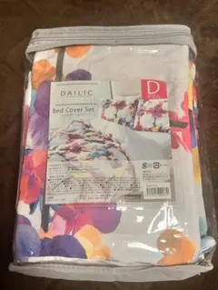 ベッドカバーセット ダブル 花柄